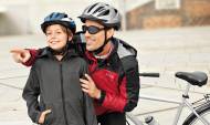 Kask rowerowy Crivit Sports, cena 49,99 PLN za 1 szt. 
- skorupa ...