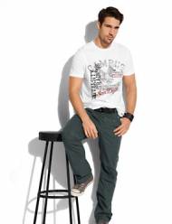 T-shirt z jerseyu Livergy, cena 21,99 PLN za 1 szt. 
- miękka, ...