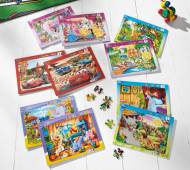 Puzzle , cena 14,99 PLN za 1 opak. 
- 30-częściowe 
- 5 ...