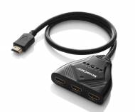 Przełącznik HDMI 3 w 1 Silvercrest, cena 69,90 PLN za 1 szt. ...