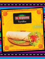 Tortille 6 x 25 cm , cena 4,99 PLN za 370 g / 1 opak. 
- Pszenne ...