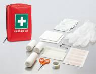 Apteczka podróżna Sensiplast, cena 13,99 PLN za 1 opak. 
- ...