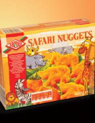 Nuggetsy , cena 8,99 PLN za 400 g/ 1 opak. 
- Panierowane kotleciki ...