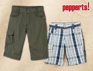Bermudy chłopięce Pepperts, cena 24,99 PLN za para 
- idealne ...