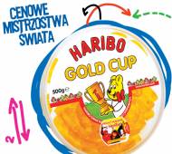 Żelki Haribo , cena 9,99 PLN za 500 g/1 opak. 
- 500 g/1 opak. ...
