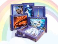 Puzzle fluorescencyjne 1000 części , cena 24,99 PLN za 1 opak. ...