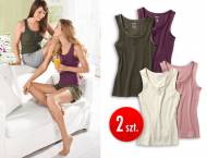 Top damski 2 szt. Esmara, cena 24,99 PLN za 2 szt. 
- cena ...