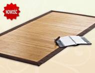 Dywan bambusowy Meradiso, cena 39,99 PLN za 1 szt. 
- kontrastowe ...