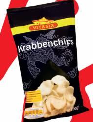 Chipsy krabowe , cena 3,99 PLN za 100 g/1 opak. 
- Smakują ...