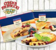 Placki ziemniaczane , cena 6,99 PLN za 500 g/1 opak. 
- Z nadzieniem ...