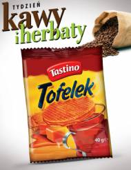 Tofelek , cena 0,55 PLN za 40 g/1 szt. 
- 40 g/1 szt. 
- 100 ...