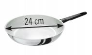 Patelnia indukcyjna o średnicy 24 cm Ernesto, cena 69,00 PLN ...