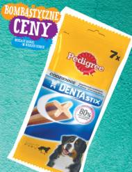Pedigree denta stix , cena 9,99 PLN za 270 g/1 opak. 
- Duże ...