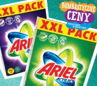 Ariel proszek do prania , cena 55,55 PLN za 5,2 kg/1 opak. 
- ...