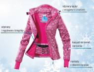 Damska kurtka narciarska softshell Crivit Sports, cena 111,00 ...