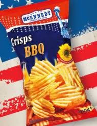 Chipsy ziemniaczane , cena 3,99 PLN za 200 g/1 opak. 
- barbecue ...