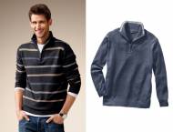 Sweter ze stójką Livergy, cena 44,99 PLN za 1 opak. 
- materiał: ...