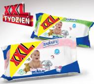 Chusteczki nawilżane , cena 4,99 PLN za 80 szt. + 20 szt. gratis/1 ...