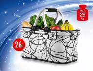 Koszyk na zakupy , cena 39,99 PLN za 1 szt. 
- lekki, stabilny ...