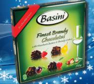 Praliny z orzechami , cena 11,99 PLN za 250 g/1 opak. 
- praliny ...