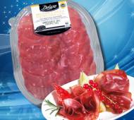 Włoska szynka wołowa , cena 9,99 PLN za 80 g/1 opak. 
- 80 ...