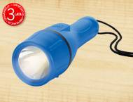 Latarka LED Livarno Lux, cena 14,99 PLN za 1 szt. 
- gumowa ...
