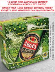 Maestic Argus, cena 16,99 PLN za 8 x0,5 L/1 opak. 
- Informujemy, ...