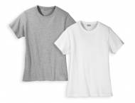 T-shirt 2 szt. Livergy, cena 22,00 PLN za 1 opak. 
- bez szwów ...