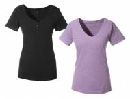 T-shirt 2 szt. Esmara, cena 29,99 PLN za 1 opak. 
- lekko taliowany ...