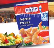 Krewetki w panierce , cena 9,99 PLN za 230 g/1 opak. 
- Mięsiste ...