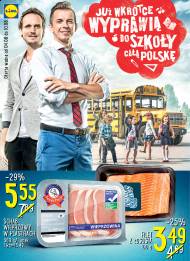 Gazetka Lidl - oferta ważna 04.08 - 10.08 2014 - wyprawka ucznia, powrót do szkoły zakupy na wrzesień