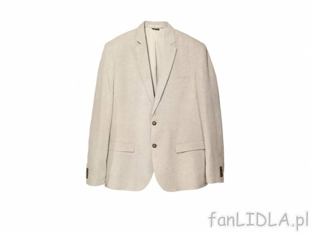 Lniana marynarka Livergy, cena 79,90 PLN za 1 szt., 100% LEN PLN. 
- rozmiary: 48-56 ...