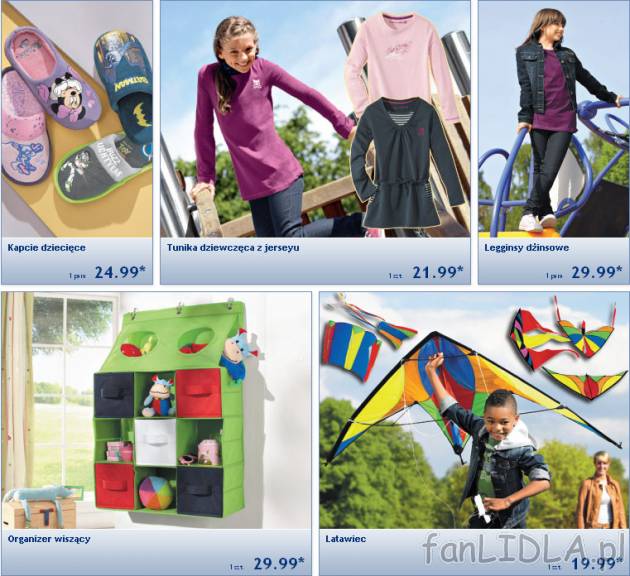 Produkty dla dzieci moda dziecięca