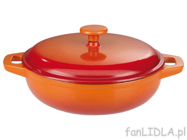GSW Garnek do duszenia / brytfanna / naczynie do tagine żeliwne, 1 sztuka Gsw, ...