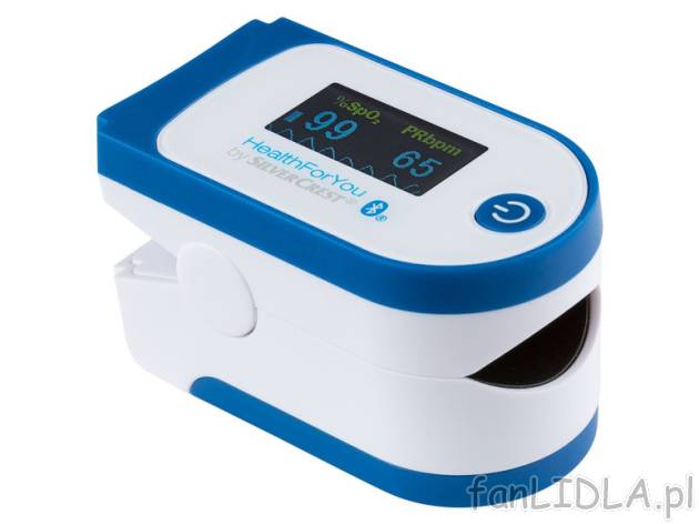 SILVERCREST® Pulsoksymetr SPO 55 z aplikacją HealthForYou Silvercrest    , cena 99 PLN