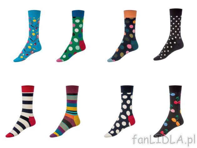 Happy Socks Skarpetki damskie, 1 para Happy socks, cena 19,99 PLN 
 &lt;b&gt;Opis ...