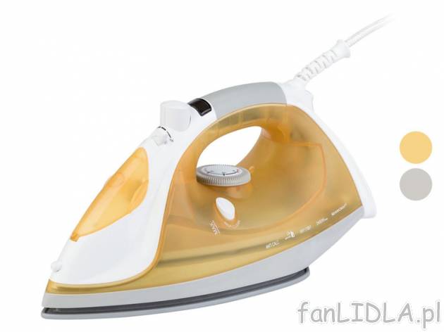 SILVERCREST® Żelazko parowe SDB 2400 F4, 2400 W Silvercrest    , cena 69,9 PLN