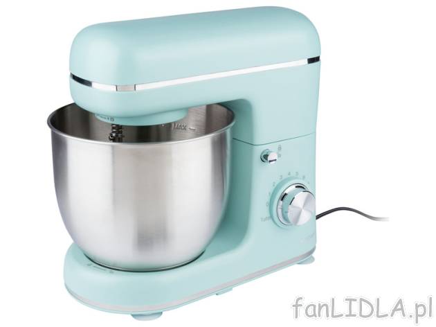 SILVERCREST® Robot kuchenny planetarny SKM 600 B2, niebieski, 600 W Silvercrest ...