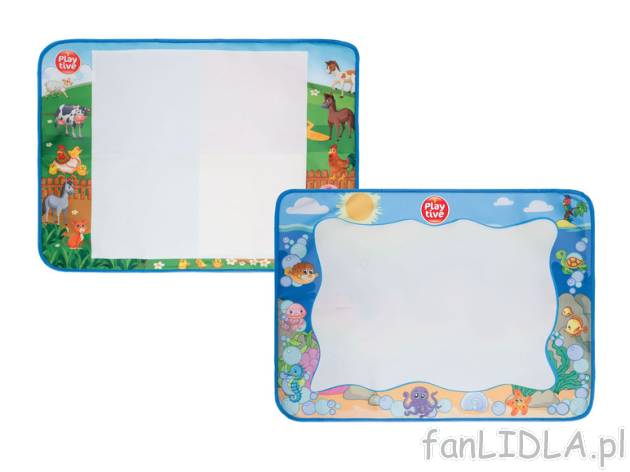 PLAYTIVE® Mata do malowania z pisakiem wodnym i 2 nasadkami, 1 sztuka Playtive ...