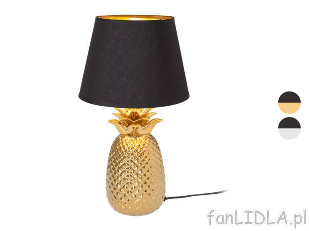 Livarno Home Lampa stołowa ananas Livarno home, cena 79,9 PLN