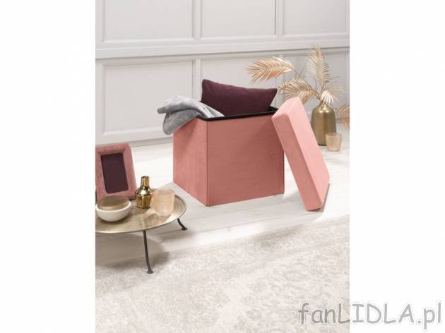 Livarno Home Puf ze schowkiem Livarno home, cena 49,99 PLN