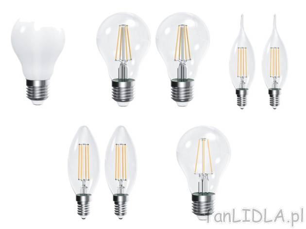 Livarno Home Żarówka LED, 1 sztuka lub 2 sztuki Livarno home, cena 13,99 PLN