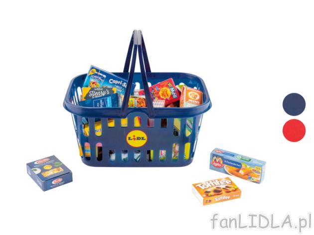 PLAYTIVE® Koszyk na zakupy do zabawy z wyposażeniem Playtive , cena 24,99 PLN ...