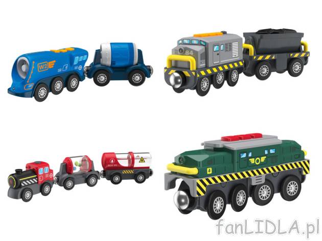 PLAYTIVE® Lokomotywa na baterie, 1 zestaw | LIDL.PL Playtive , cena 34,99 PLN 
 ...