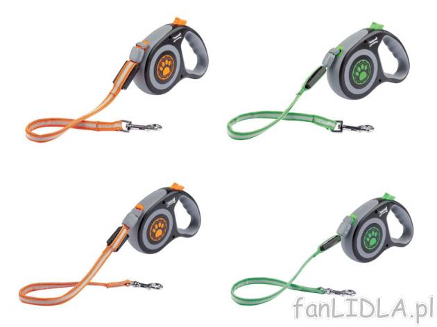 ZOOFARI® Smycz automatyczna z lampką LED, 1 Zoofari , cena 39,99 PLN 
 Opis produktu ...