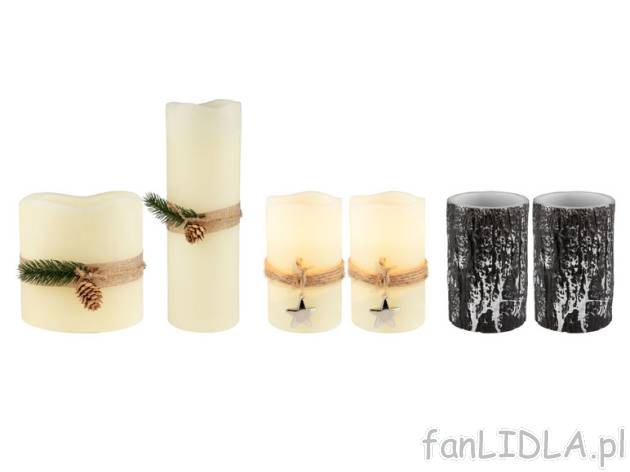 Livarno Home Świeca z wosku z diodą LED, 1 szt. lub 2 … Livarno home, cena 29,99 ...