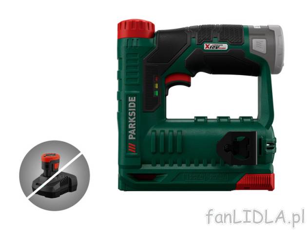 PARKSIDE® Zszywacz akumulatorowy PAT 12 B2, 12 Parkside , cena 119 PLN 
 Opis ...