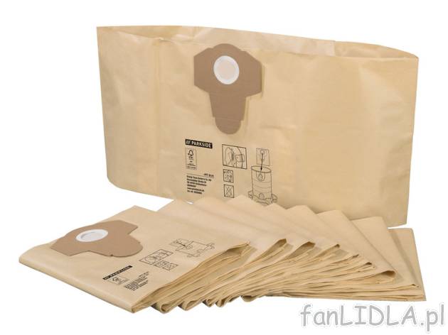 PARKSIDE® Zestaw 10 worków do odkurzacza PFT Parkside , cena 39,99 PLN 
 Opis ...