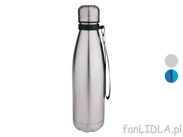 ERNESTO® Butelka termiczna ze stali szlachetnej, 490 ml Ernesto , cena 24,99 PLN ...