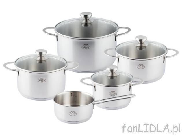 BALLARINI Zestaw garnków, 9 elementów | LIDL.PL Ballarini, cena 299 PLN 
 <b>Opis ...